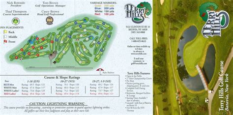 terry hills golf course batavia ny scorecard